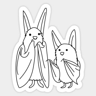 Talking Bats Sticker